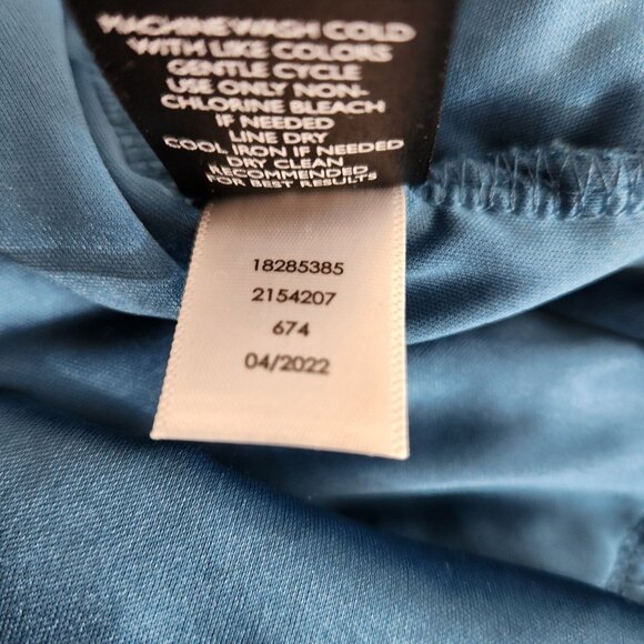 Torrid Bodysuit Womens Plus Size 3 Blue Lace Adjustable Straps Snap - Picture 12 of 13